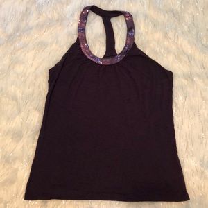 Plum tank top (M)